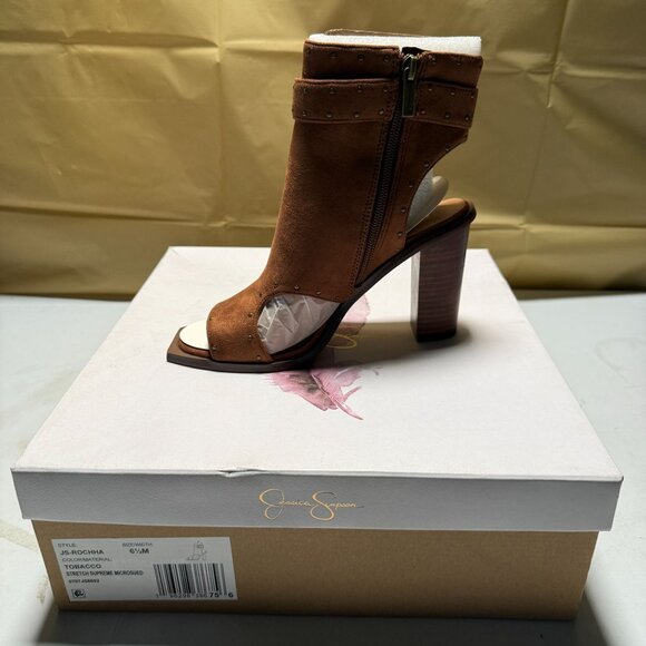 Jessica Simpson Women's Rochha Open Toe Bootie Size 6.5 NEW - Picture 5 of 7